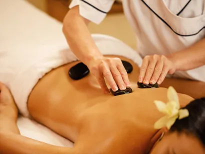 Hot Stone Therapy Relieves Stress and Tension